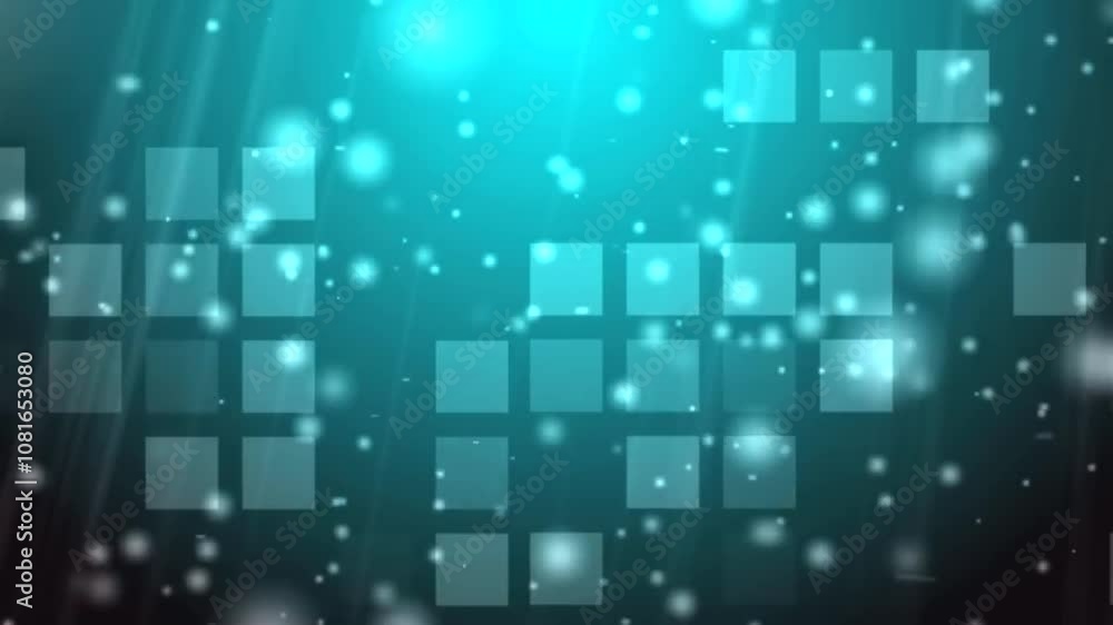 abstract blue background with squares