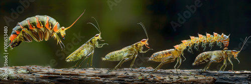 Incredible Journey: Visual Representation of the Nymphal Stage in Insect Metamorphosis