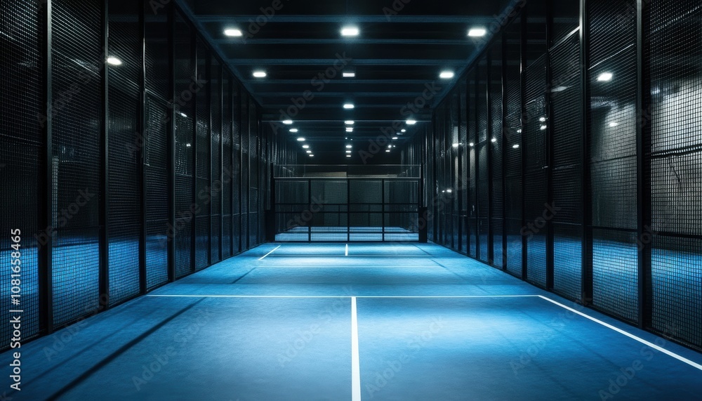 Indoor Tennis Court. Indoor Tennis Court.