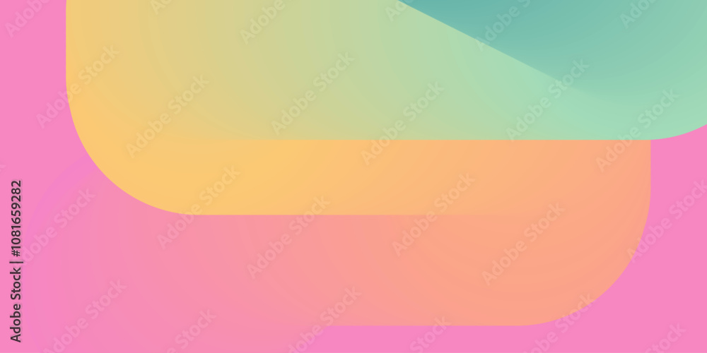Obraz premium Colorful gradient backdrop. Rainbow liquid color background template
