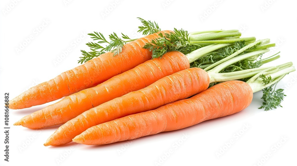 On a transparent background, carrots are isolated. On a transparent background, carrots are isolated.