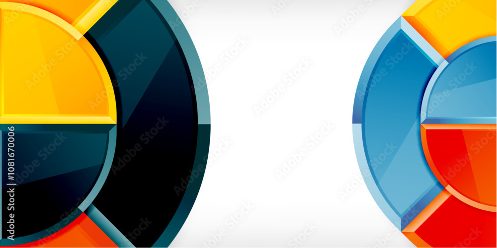 Triangle circles background. Vector Illustration For Wallpaper, Banner, Background, Card, Book Illustration, landing page Triangle circles background. Vector Illustration For Wallpaper, Banner, Background, Card, Book Illustration, landing page