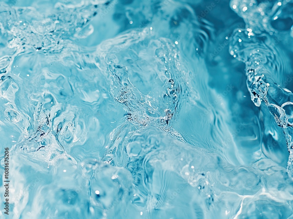 Close-up of Water Surface with Ripples Close-up of Water Surface with Ripples