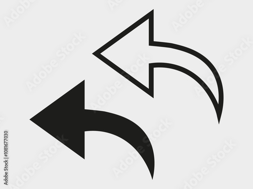 Free Download vector arrow icons symbol sign, illustration, direction, arrow, cursor - GFXLoad