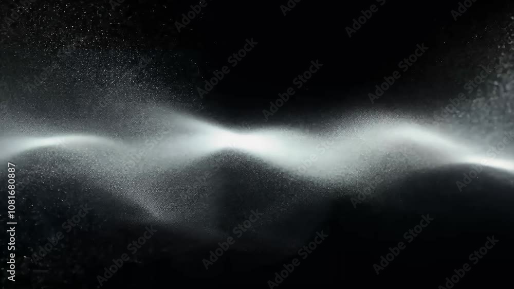 ethereal effect video overlays ambient motion design projects loop particle overlay floating wind fly blur endless cloud moving flow organic flowing dusty element blowing atmosphere space grey