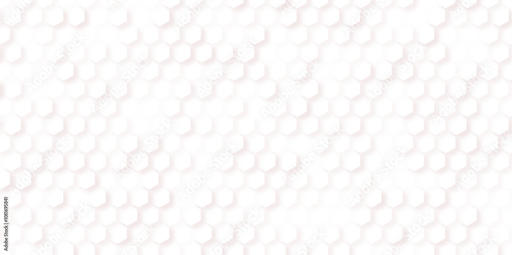 Abstract. Embossed Hexagon , honeycomb white Background ,light and shadow, hexagon geometric pattern. seamless hex background. Abstract. Embossed Hexagon , honeycomb white Background ,light and shadow, hexagon geometric pattern. seamless hex background.