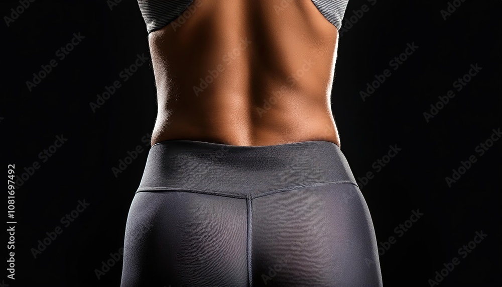 Fototapeta premium Female torso in sportswear