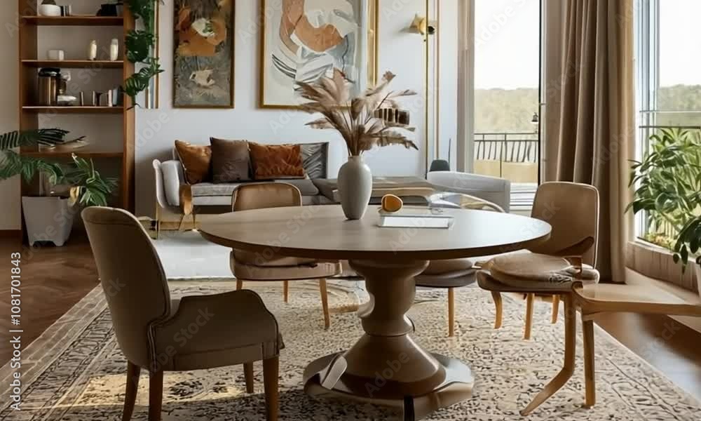 dining room table in the luxury dinning room dining room table in the luxury dinning room