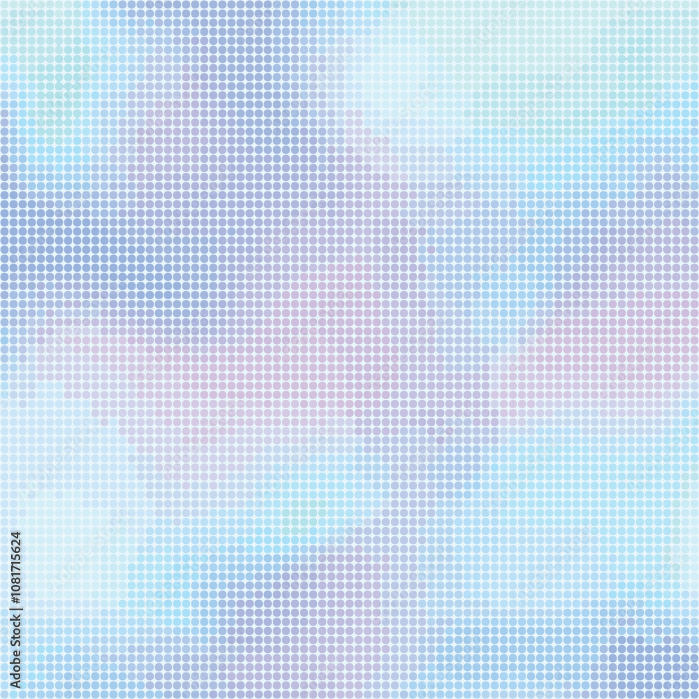 Holographic blue retro futuristic cover. Abstract poster, flyer template. Half tone gradient shapes texture. Trendy minimal colorful branding design background. Vector Holographic blue retro futuristic cover. Abstract poster, flyer template. Half tone gradient shapes texture. Trendy minimal colorful branding design background. Vector