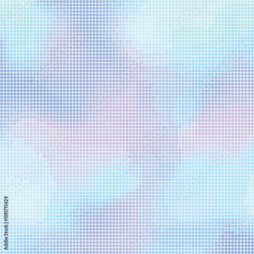Holographic blue retro futu...