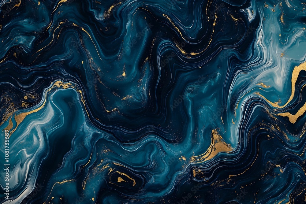Dynamic fractal pattern with intricate swirling details, high contrast colors of turquoise, gold, and dark indigo, mesmerizing visual effect wallpaper and background Dynamic fractal pattern with intricate swirling details, high contrast colors of turquoise, gold, and dark indigo, mesmerizing visual effect wallpaper and background