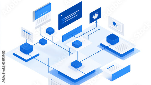 A workflow automation platform streamlining approval processes across multiple departments in a company