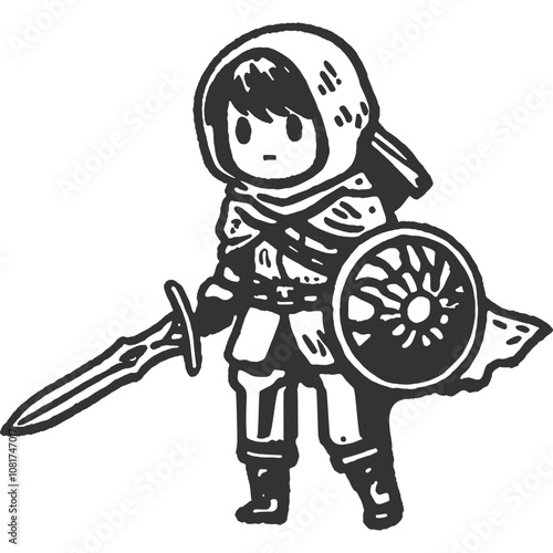 Kept from the Kingdom Vintage Illustration Vector