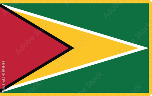 Free Download Guyana Flag Illustration - GFXLoad