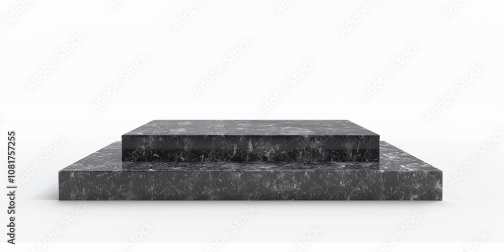 Modern Abstract Black Square Shape Displayed Against a Plain White Backdrop
Modern Abstract Black Square Shape Displayed Against a Plain White Backdrop