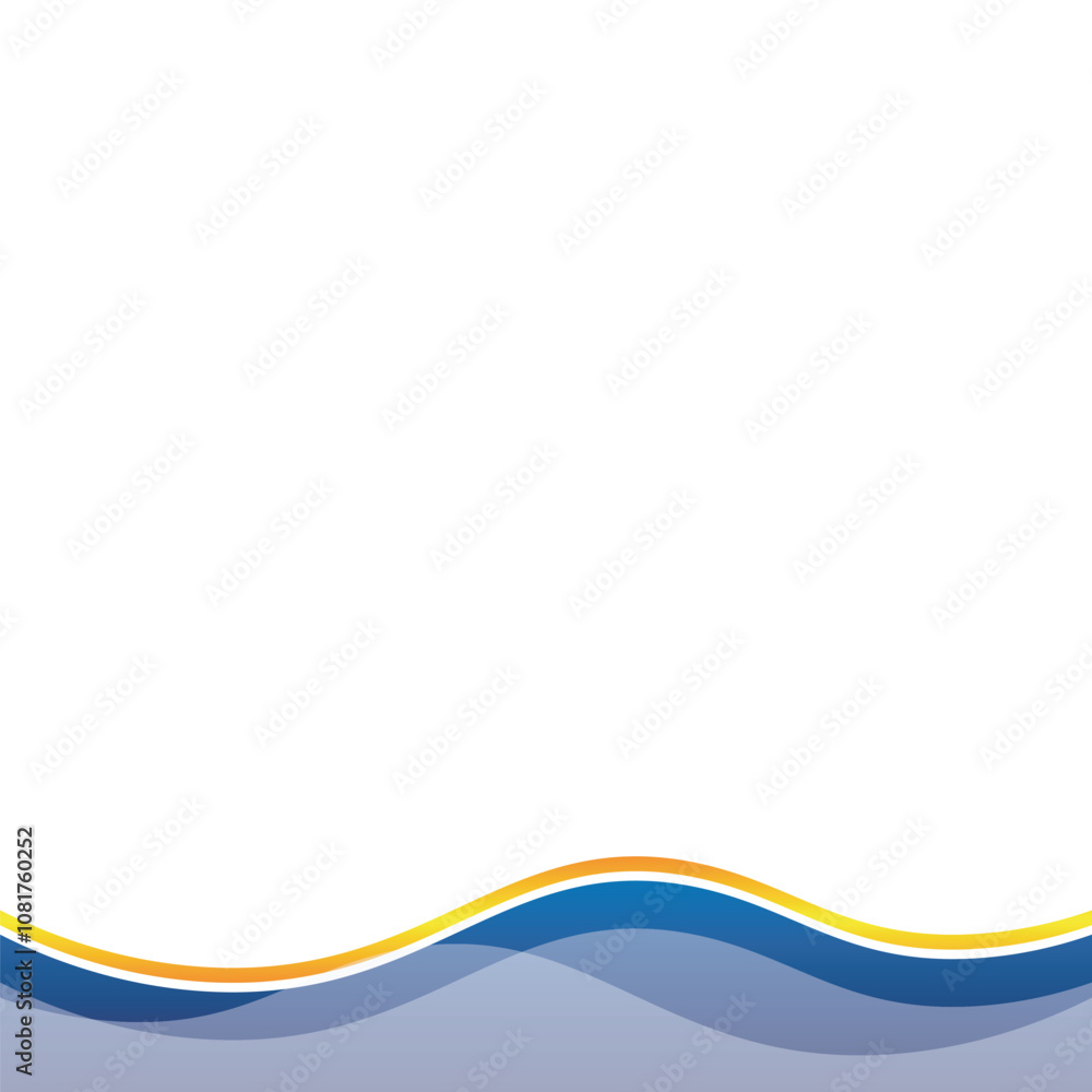 Wavy Elegant Footer Wavy Elegant Footer