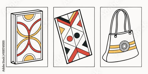 The playing cards in 3d vector designs.