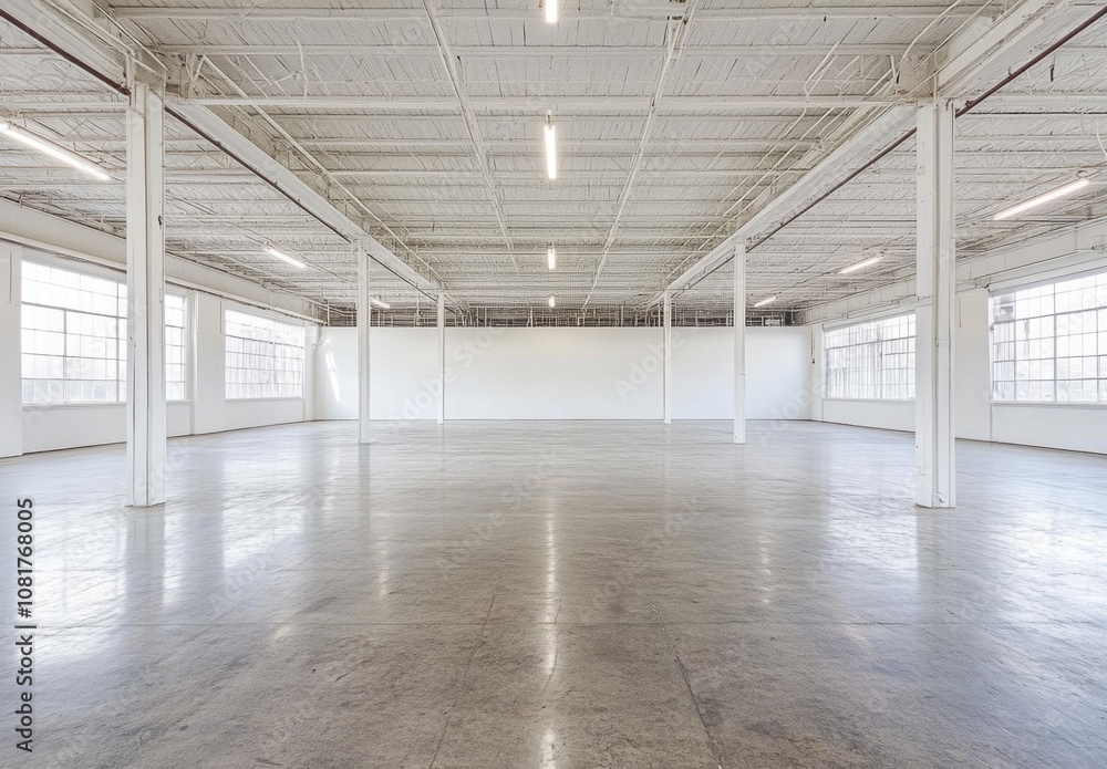 Empty Warehouse Space.