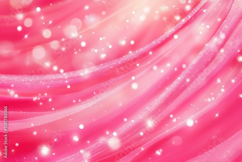 Hot Pink Glittery Background for Vibrant Designs