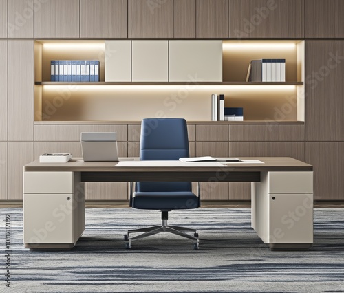 Modern Office Desk.