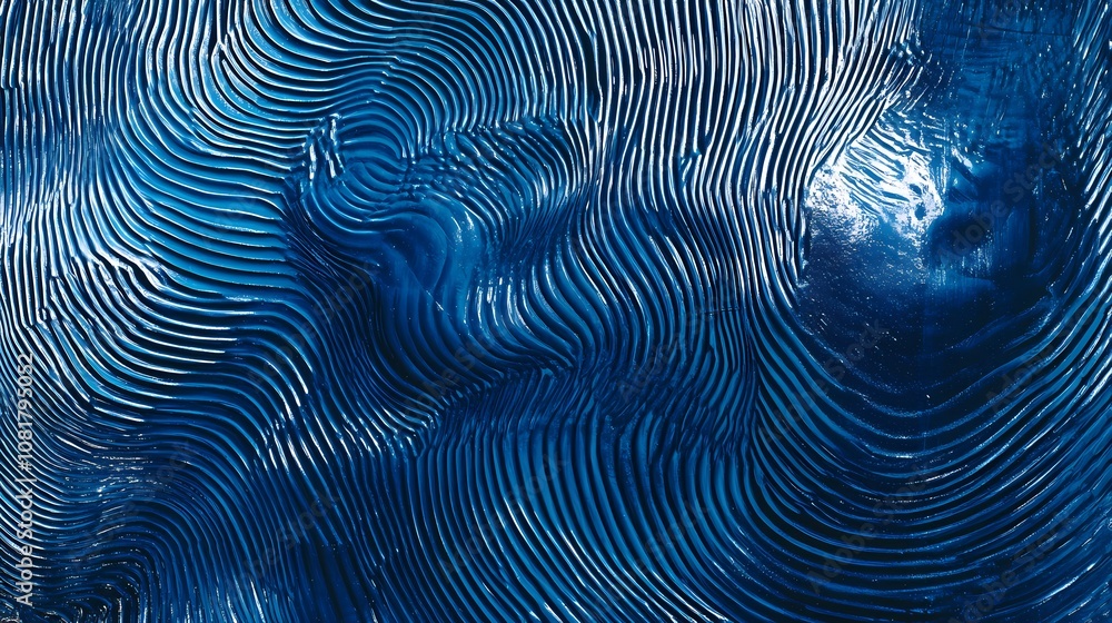 Retro blue fluid curve pattern texture poster background Retro blue fluid curve pattern texture poster background