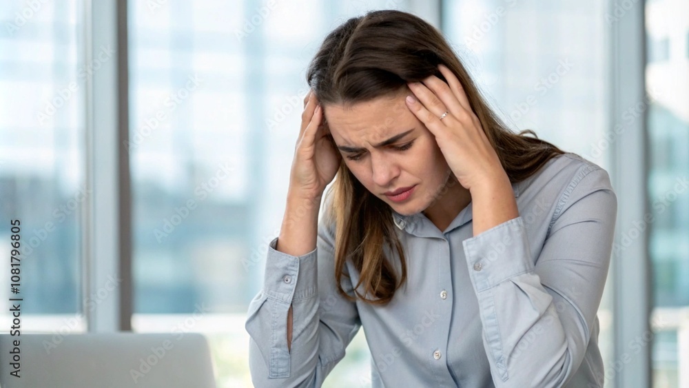 Business, burnout or woman with a headache, stress or exhausted lady isolated on a transparent studio background. Female employee, worker or person with a migraine, anxiety or issue on a png backdrop
Business, burnout or woman with a headache, stress or exhausted lady isolated on a transparent studio background. Female employee, worker or person with a migraine, anxiety or issue on a png backdrop