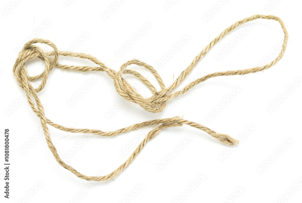 Rope isolated on white background Rope isolated on white background