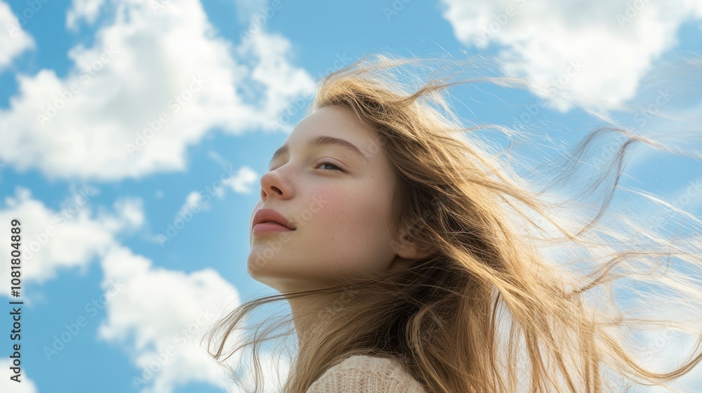 The Beauty of Youthful Serenity The Beauty of Youthful Serenity