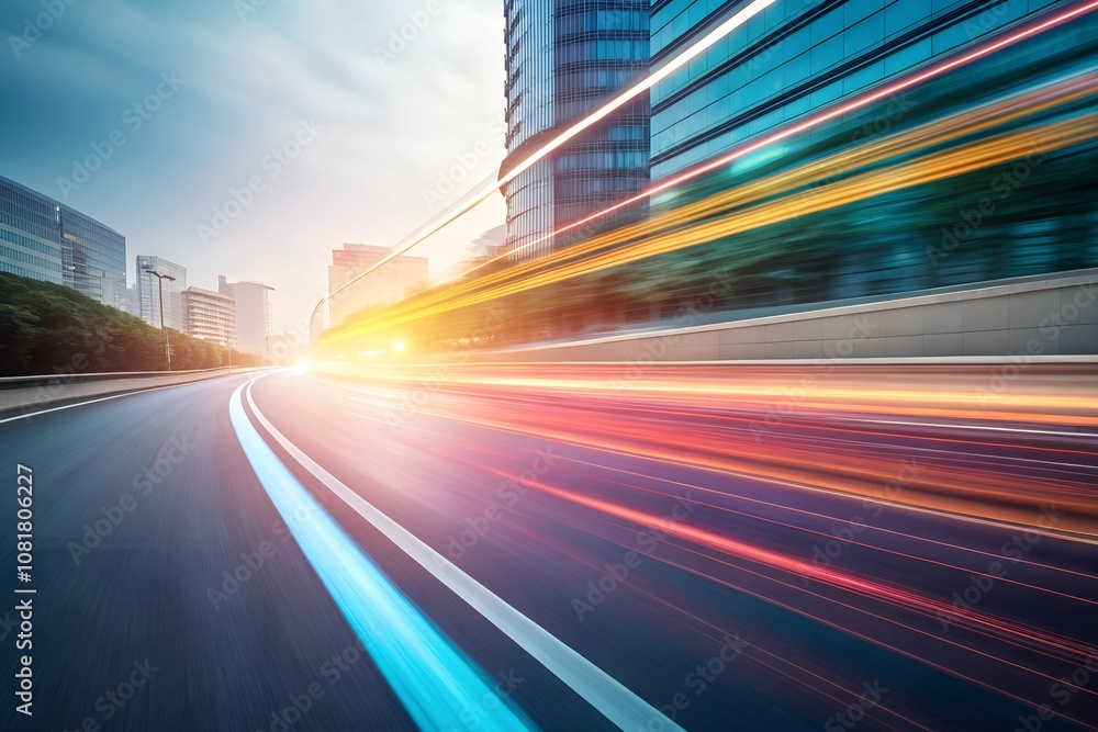 Colorful motion effect speed abstract technology background Colorful motion effect speed abstract technology background