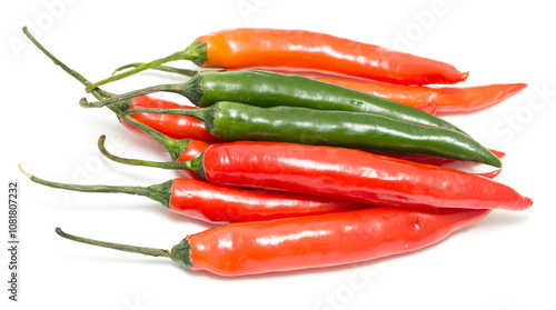 chili pepper on a white background