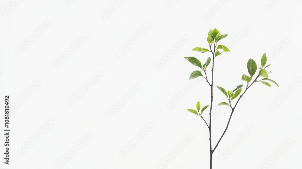 branch isolated on white background branch isolated on white background