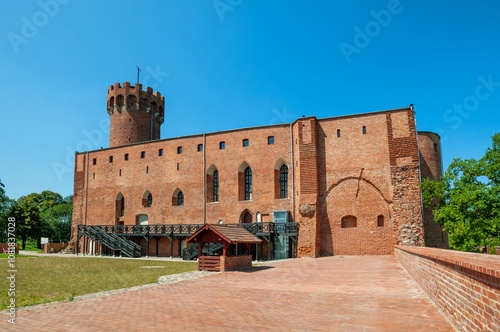 Teutonic Castle in Swiecie. Swiecie, Kuyavian-Pomeranian Voivodeship, Poland	
 photo