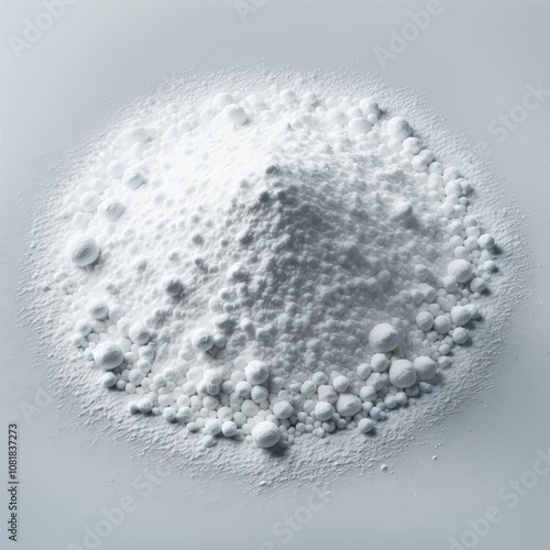 Titanium Dioxide Powder A bright white fine pile of titanium dio