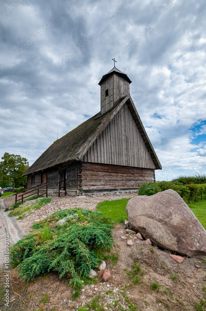 Wooden church of St. Maximilian Kolbe in Jarantowice, Kuyavian-Pomeranian Voivodeship, Poland Wooden church of St. Maximilian Kolbe in Jarantowice, Kuyavian-Pomeranian Voivodeship, Poland