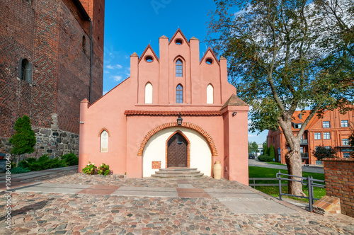 Gniew Castle, one of the most recognizable landmarks in Pomerania, Pomeranian Voivodeship, Poland