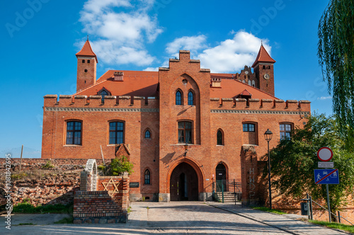 Gniew Castle, one of the most recognizable landmarks in Pomerania, Pomeranian Voivodeship, Poland	
 photo