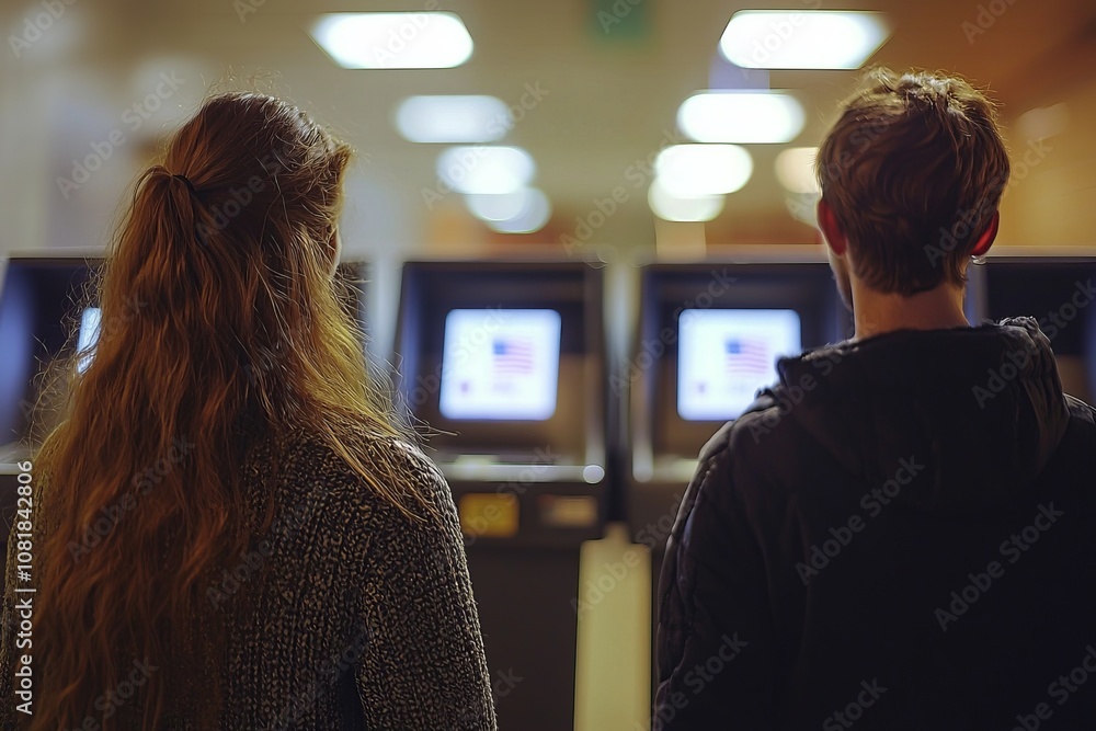 Obraz premium A pollster is interviewed about the accuracy of election predictions. They reflect on the polling methods used