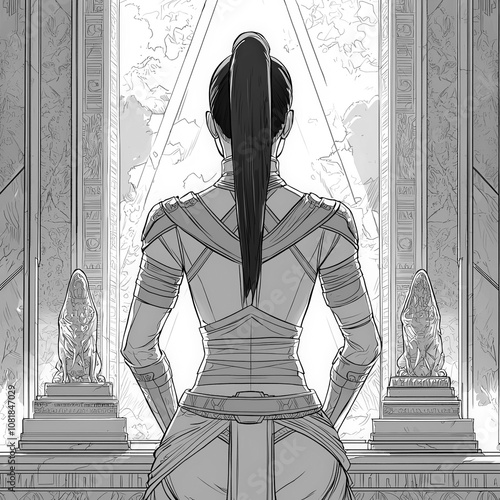 A girl on a quest to find a...