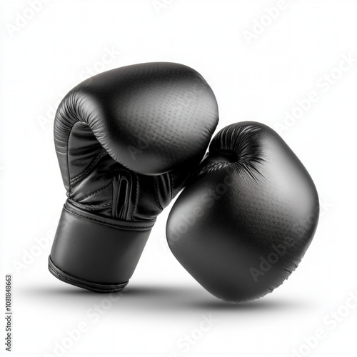 Box Gloves Isolated