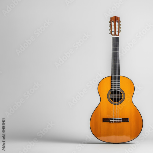 Classic Guitar Isolated