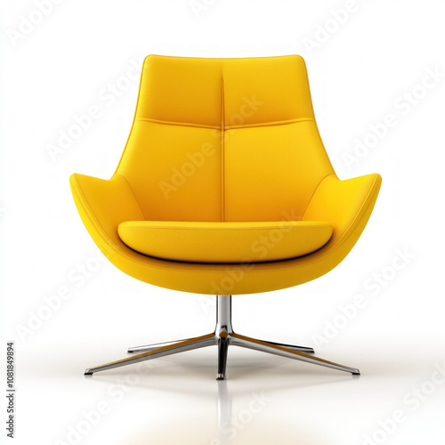 Contemporary Chair Isolated