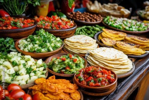 Fresh Street Food Being Pre...
