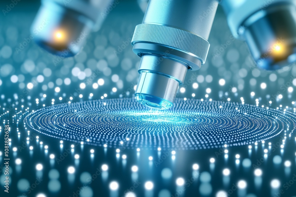Evidence under the microscope, with digital displays and tools to enhance its analysis. Generative AI Evidence under the microscope, with digital displays and tools to enhance its analysis. Generative AI
