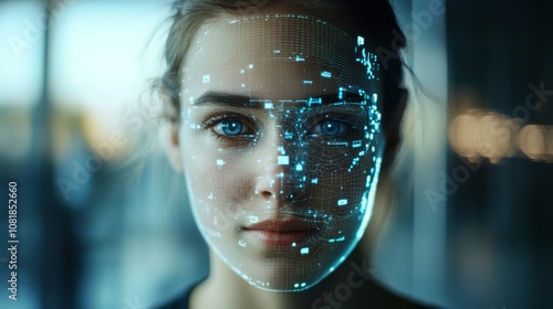 Deep Fake Technology and Facial Recognition in Video Editing with Machine Learning and Digital Identity Exchange Software