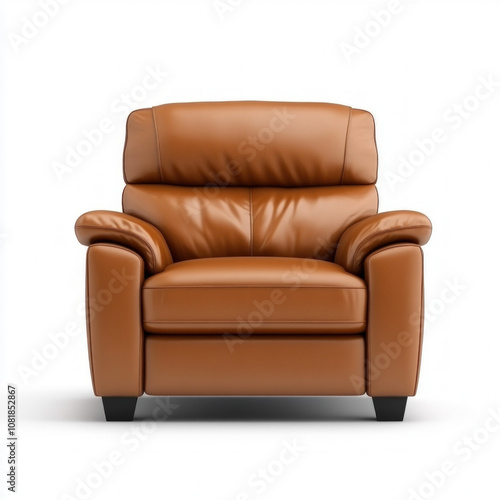 Leather Chair Isolated