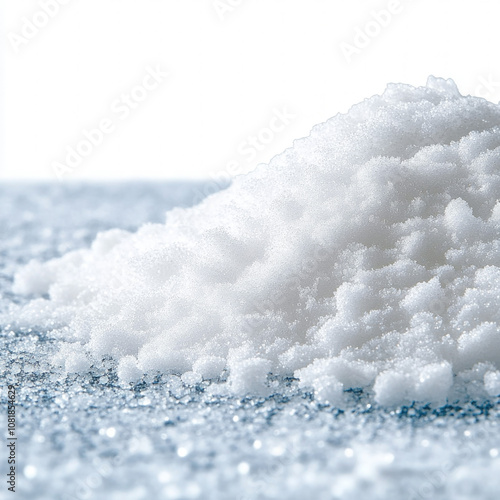 Powdered Sugar White Isolated