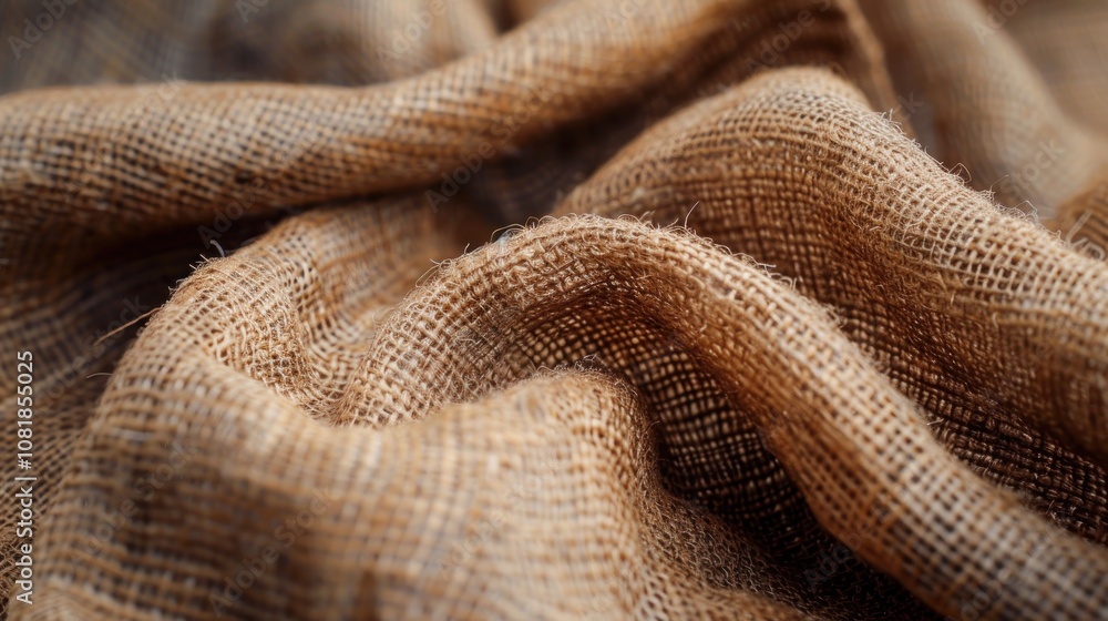 A woven hemp fabric texture with visible, thick fibers in a natural, earthy tone, creating a rustic and eco-conscious look. A woven hemp fabric texture with visible, thick fibers in a natural, earthy tone, creating a rustic and eco-conscious look.
