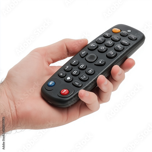 Remote Control In Hand Isol...