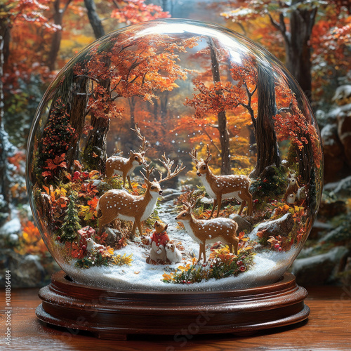 Transparent Globe Showcasin...