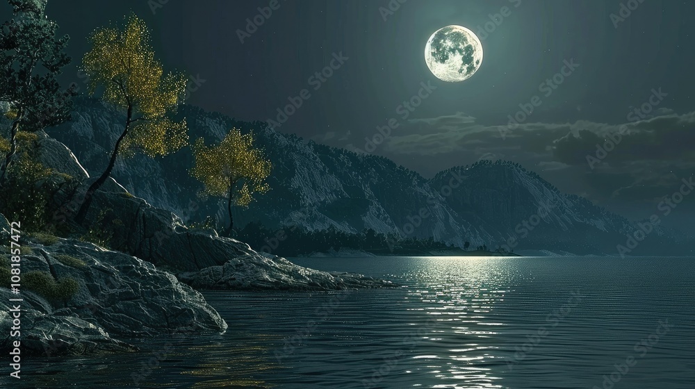 Shimmering aurora borealis dancing in sky Shimmering aurora borealis dancing in sky